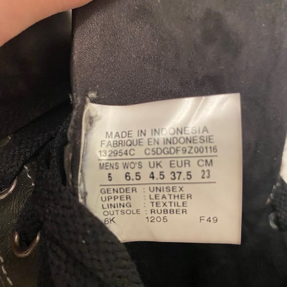 Converse All Star Chuck Taylor High Tops Black - Picture 11 of 14